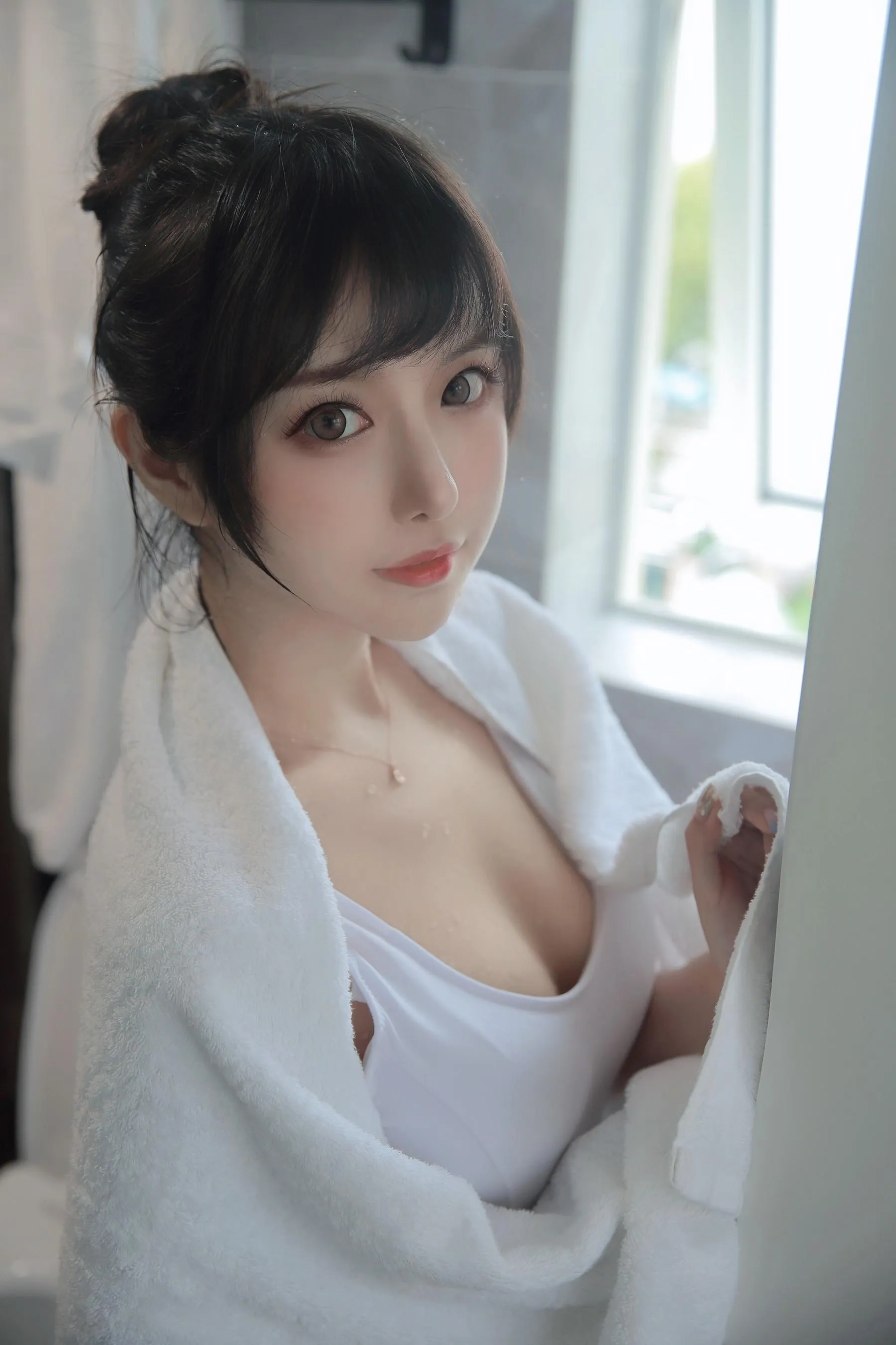 Shika小鹿鹿 – NO.81 半透浴室 [23P]插图